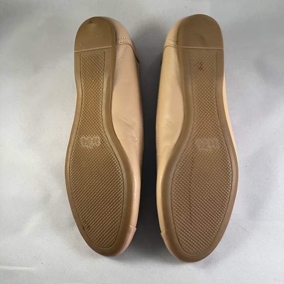 Coach leather/patent leather tan ballet flats size 7 - Picture 4 of 6